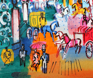 Horse and Carriage 2 Acrylic | Charles Cobelle,{{product.type}}