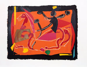 Horse and Rider Lithograph | Marino Marini,{{product.type}}