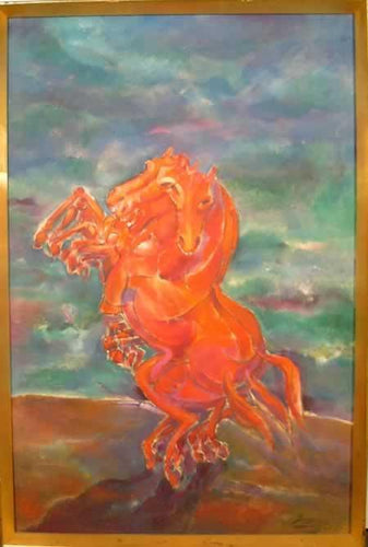 Horse Movement Acrylic | Benjamin Silva,{{product.type}}