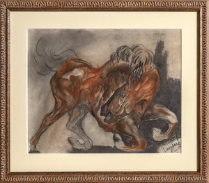 Horse Pastel | Unknown Artist,{{product.type}}