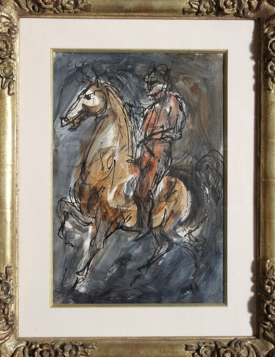 Horseman Acrylic | Charles Burdick,{{product.type}}