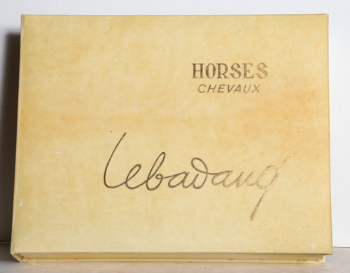 Horses (Cheveaux) Etching | Lebadang (aka Hoi),{{product.type}}