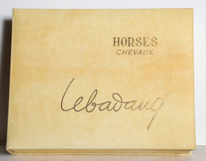 Horses (Cheveaux) Etching | Lebadang (aka Hoi),{{product.type}}
