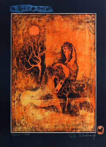 Horses in the Wild Lithograph | Lebadang (aka Hoi),{{product.type}}