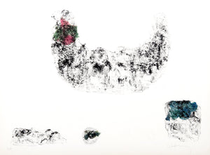 Horses - Variation 3 (Pink, Green, and Blue) Lithograph | Lebadang (aka Hoi),{{product.type}}