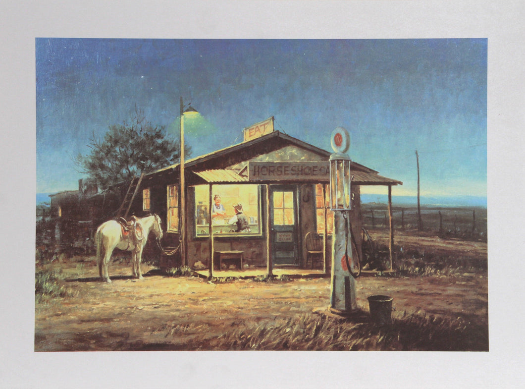Horseshoe Cafe Lithograph | Duane Bryers,{{product.type}}