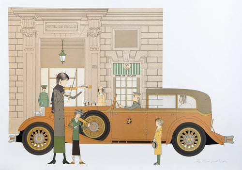Hotel de Crillon Lithograph | Denis Paul Noyer,{{product.type}}