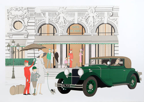 Hotel de Paris Lithograph | Denis Paul Noyer,{{product.type}}