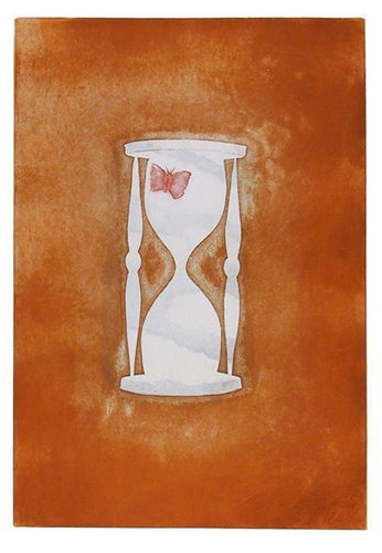 Hour Glass Etching | Hank Laventhol,{{product.type}}