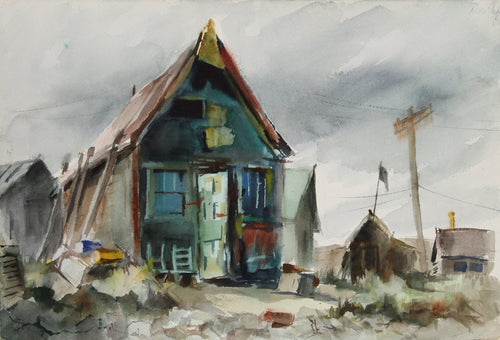 House (55) Watercolor | Eve Nethercott,{{product.type}}