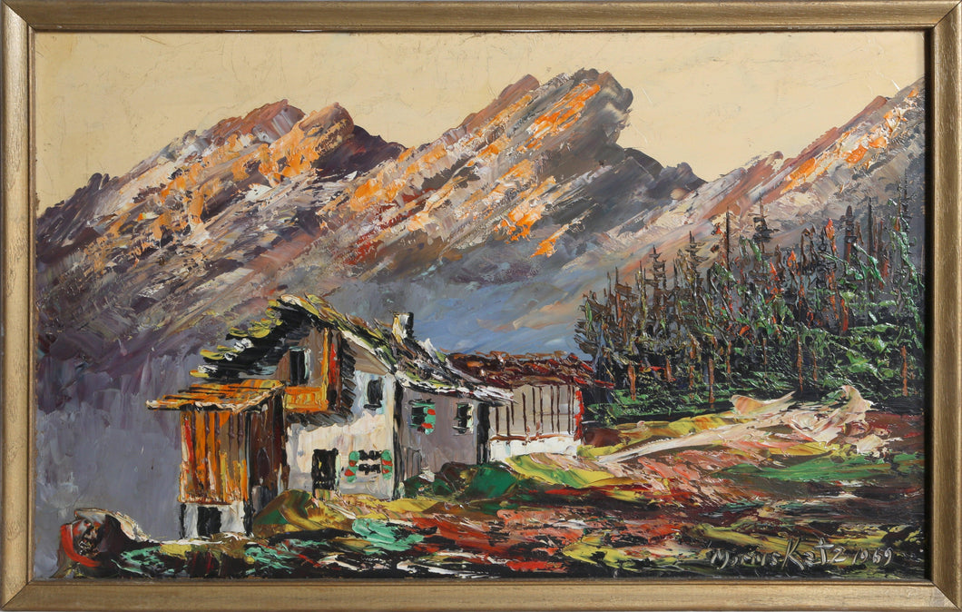 House in the Mountains Oil | Morris Katz,{{product.type}}