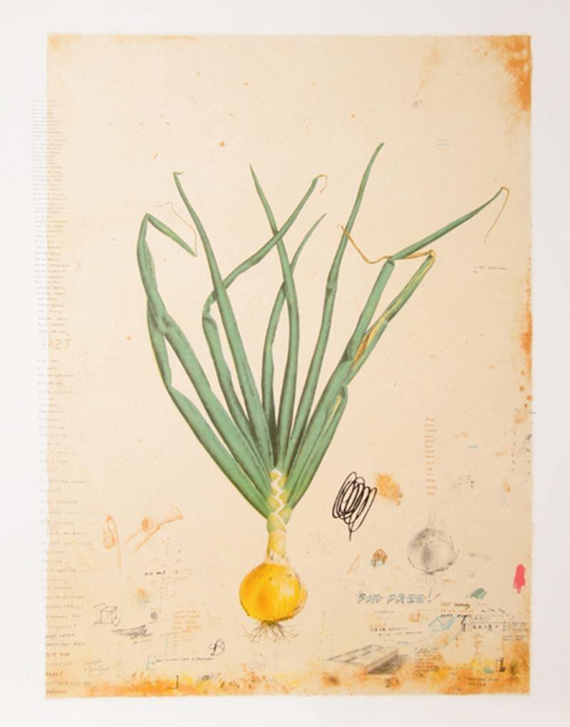 How to Grow an Onion Lithograph | Will Mentor,{{product.type}}