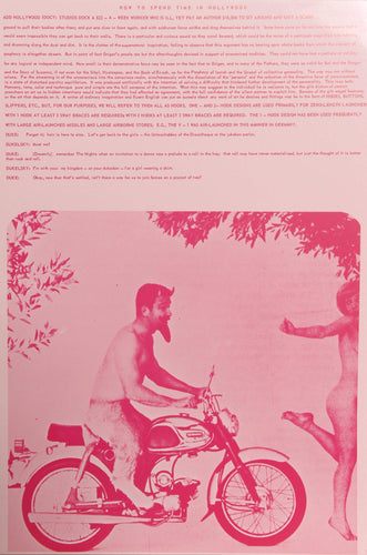 How to Spend Time in Hollywood from General Dynamic F.U.N. Portfolio Lithograph | Eduardo Paolozzi,{{product.type}}