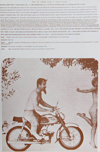 How to Spend Time in Hollywood II from General Dynamic F.U.N. Portfolio Lithograph | Eduardo Paolozzi,{{product.type}}