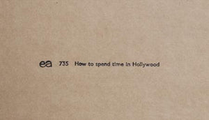 How to Spend Time in Hollywood II from General Dynamic F.U.N. Portfolio Lithograph | Eduardo Paolozzi,{{product.type}}