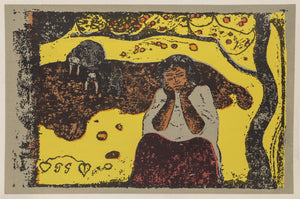 Human Misery screenprint | Paul Gauguin,{{product.type}}