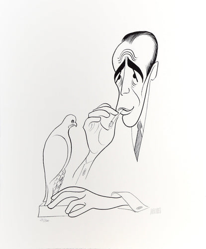 Humphrey Bogart in The Maltese Falcon Lithograph | Al Hirschfeld,{{product.type}}