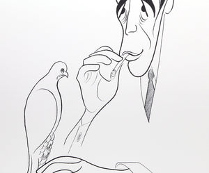 Humphrey Bogart in The Maltese Falcon Lithograph | Al Hirschfeld,{{product.type}}