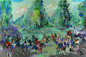 Hunt Rendezvous (Homage to Oudry) Screenprint | LeRoy Neiman,{{product.type}}