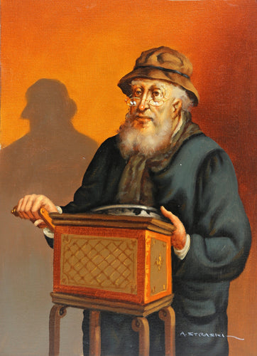 Hurdy Gurdy Man Oil | Abraham Straski,{{product.type}}