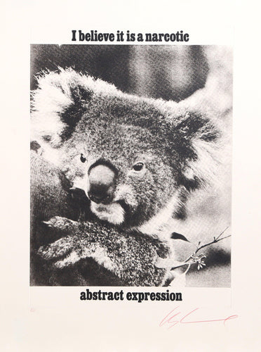 I Believe it is a Narcotic... Abstract Expression Etching | Les Levine,{{product.type}}