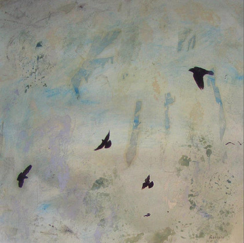 I'll Fly Away II Mixed Media | Sara Abbott,{{product.type}}