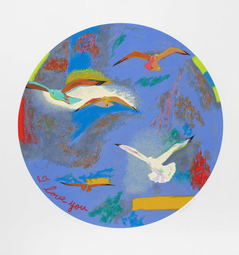 I Love You Lithograph | Dody Müller,{{product.type}}