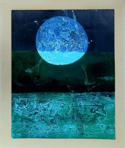 I Saw the Night Mixed Media | Evelyn Mitchell Solomon,{{product.type}}