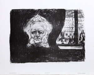 Ibsen In Grand Cafe Poster | Edvard Munch,{{product.type}}