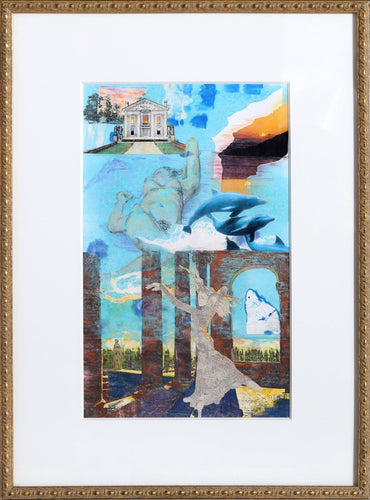 Ice Blue Dream Mixed Media | Glenn Thomas,{{product.type}}