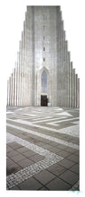 Iceland - Church Plaza Black and White | Jonathan Singer,{{product.type}}