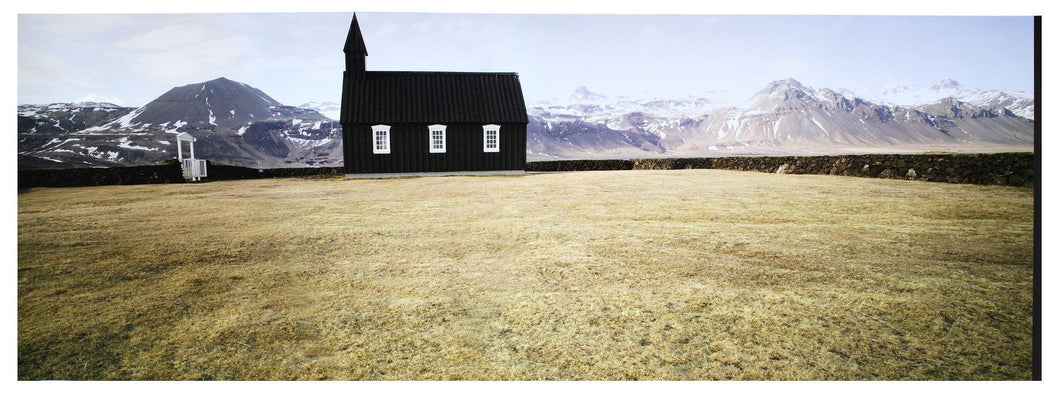 Iceland - Landscape with Church I Color | Jonathan Singer,{{product.type}}