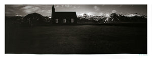Iceland - Landscape with Church I Color | Jonathan Singer,{{product.type}}