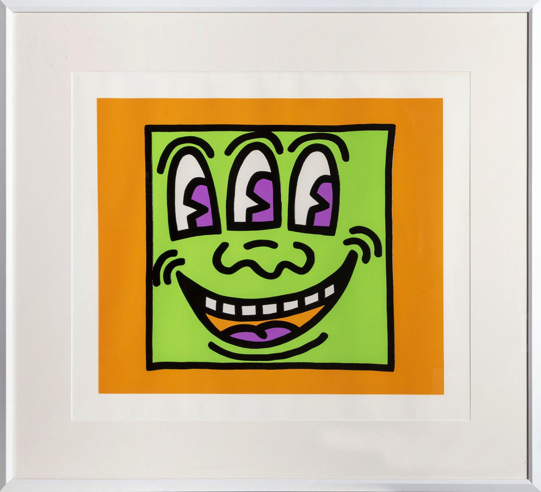 Icons - Three Eyes Screenprint | Keith Haring,{{product.type}}