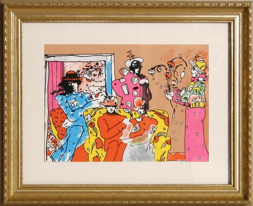 If Series: Flower Garden Screenprint | Peter Max,{{product.type}}