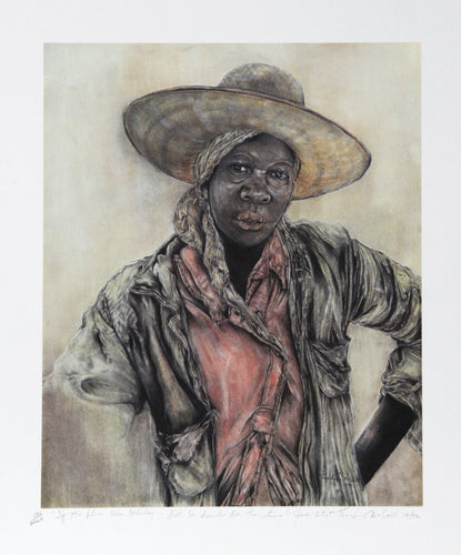 If The Blues Was Whisky, I'd Be Drunk All The Time! Lithograph | Theadius McCall,{{product.type}}