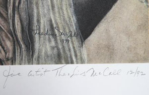 If The Blues Was Whisky, I'd Be Drunk All The Time! Lithograph | Theadius McCall,{{product.type}}