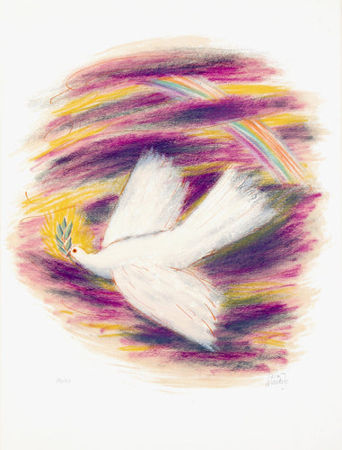 II from Visions of the Bible Lithograph | Reuven Rubin,{{product.type}}