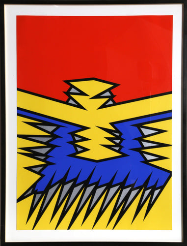 III from Fire Flash Fade Portfolio Screenprint | Nicholas Krushenick,{{product.type}}