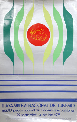 Il Asamblea Nacional de Turismo -  Madrid Poster | Jose Garcia-Ochoa,{{product.type}}