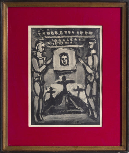 Il Revoit le Thabor Woodcut | Georges Rouault,{{product.type}}