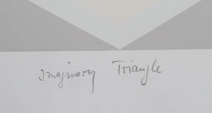 Imaginary Triangle Screenprint | Jurgen Peters,{{product.type}}