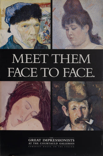 Impressionists at the Courtauld Gallery Poster | Unknown Artist,{{product.type}}