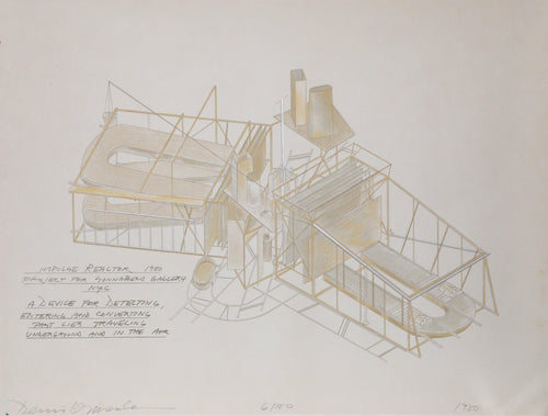 Impulse Reactor Lithograph | Dennis Oppenheim,{{product.type}}