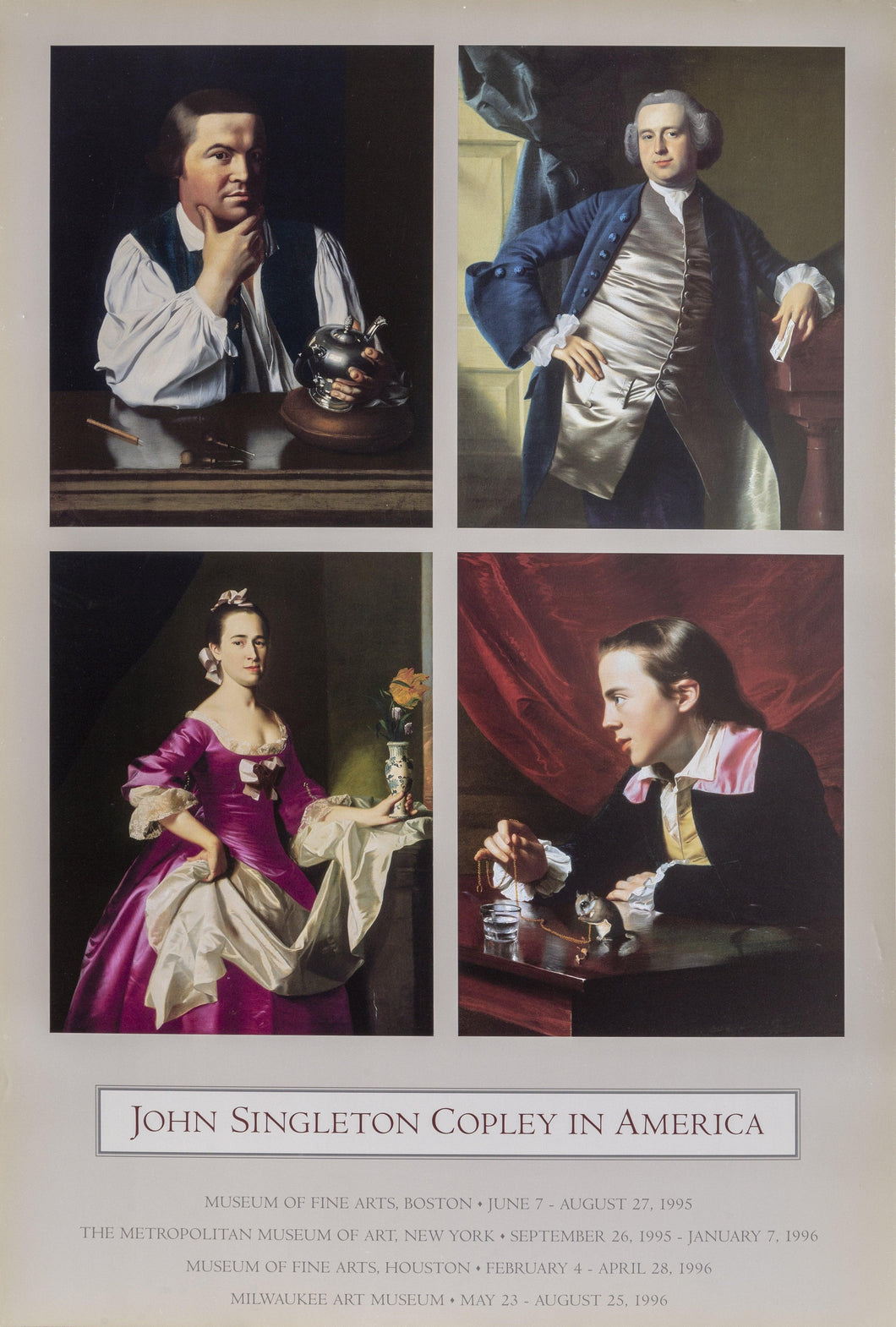 In America (Exhibition Tour) Poster | John Singleton Copley,{{product.type}}
