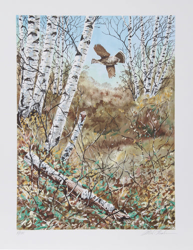 In the Birches Lithograph | Allen Friedman,{{product.type}}