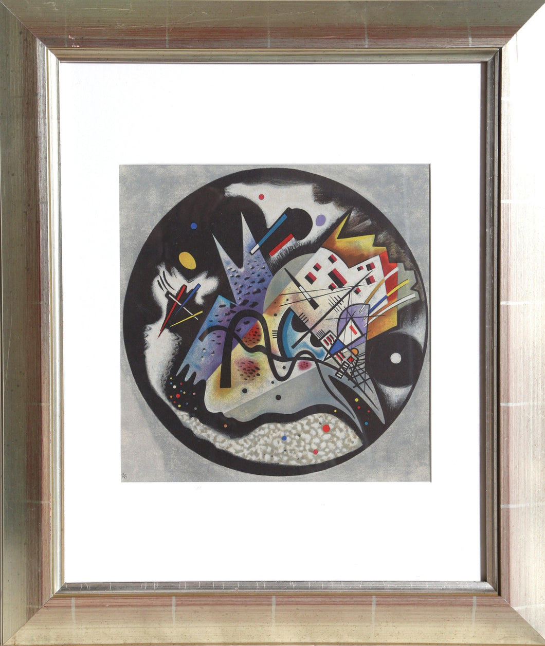 In the Black Circle from Derriere le Miroir Lithograph | Wassily Kandinsky,{{product.type}}