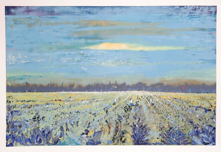 In the Fields Screenprint | William Tolliver,{{product.type}}