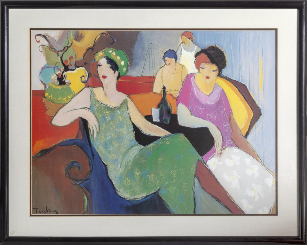 In The Lounge Poster | Itzchak Tarkay,{{product.type}}