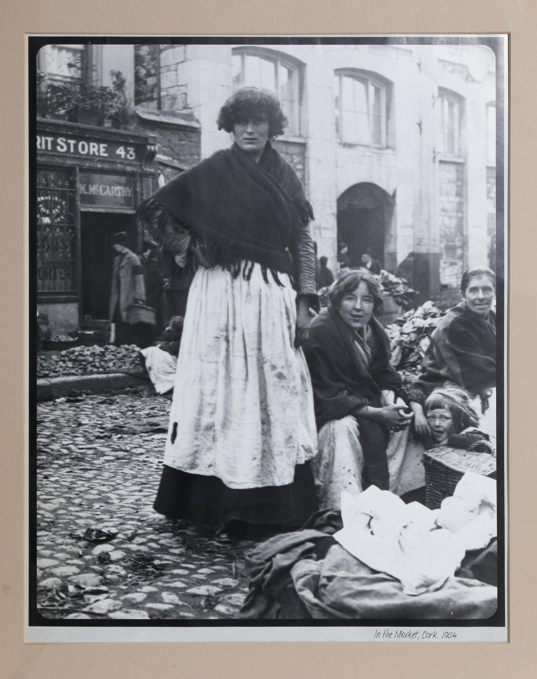 In the Market, Cork - 1904 Poster | Unknown Artist,{{product.type}}